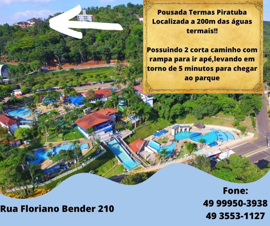 Pousada Termas Piratuba Extérieur photo